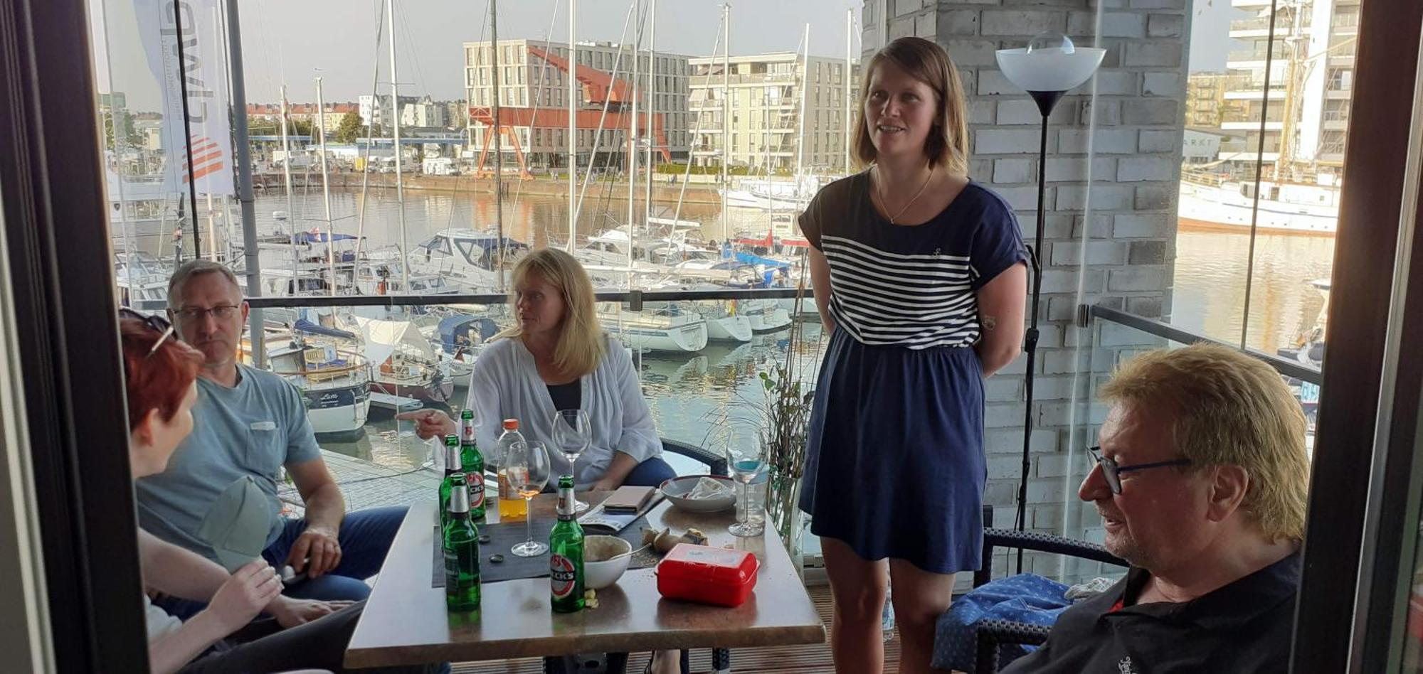 Ferienwohnung Neuer Hafen Marina เบรเมอร์ฮาเฟิน ภายนอก รูปภาพ