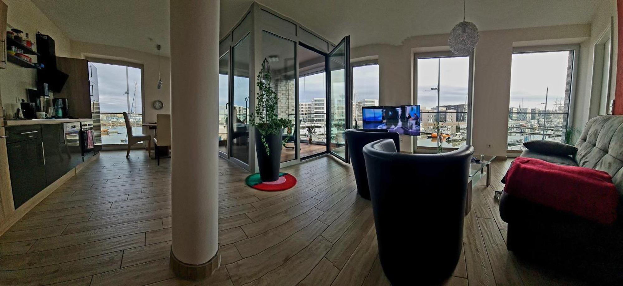 Ferienwohnung Neuer Hafen Marina เบรเมอร์ฮาเฟิน ห้อง รูปภาพ